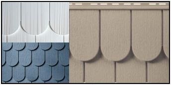 Half Round Vinyl Shake Siding